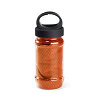 Conjunto que incluye una botella hecha en PP y PET y una toalla refrescante deportiva de poliamida y poliéster Artx Plus