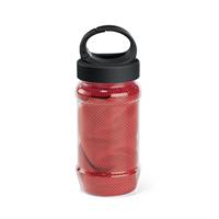 Conjunto que incluye una botella hecha en PP y PET y una toalla refrescante deportiva de poliamida y poliéster Artx Plus