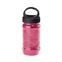Conjunto que incluye una botella hecha en PP y PET y una toalla refrescante deportiva de poliamida y poliéster Artx Plus