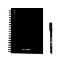 El set incluye un "Infinitebook", un kit de limpieza, un marcador y un portamarcadores Starter Kit "Starter kit infinitebook a5" INFINITEBOOK A5