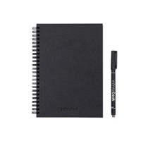 Kit compuesto por «Infinitebook» con tapa dura, 1 kit de limpieza, 1 rotulador y 1 soporte para bolígrafo Starter Kit "Starter kit infinitebook a5 planner texture" INFINITEBOOK A5 PLANNER TEXTURE