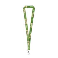 Set Lanyard SUBLIMATION Long II (20 mm) en poliéster reciclado (100% rPET) con mosquetón de gatillo de 20 mm Windsor