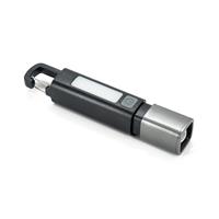 Linterna de ABS, con una luz LED de 2 W (53 lúmenes) en la parte delantera y una luz COB (53 lúmenes) en la parte superior Wiggins