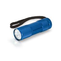 Linterna de aluminio con 9 LEDs Flashy