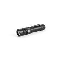 Linterna de aluminio reciclado (100% rAL) recargable de 5 W Ungar