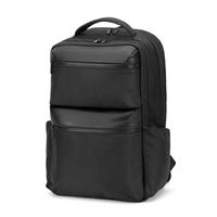 Mochila de sarga reciclada repelente al agua con dos grandes bolsillos delanteros de 17'3 pulgadas Copenhagen