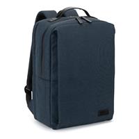 Mochila para portátil (17") fabricada con poliéster reciclado 600D de alta densidad (20L) Glasgow