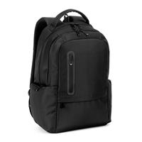 Mochila para portátil de 17" fabricada en nailon 150D con 2 compartimentos acolchados Boston Solid