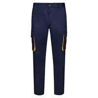 Pantalón de sarga multibolsillos bicolor (200g/m²), en algodón (35%) y poliéster (65%) Vl Hypnos
