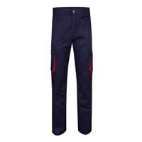 Pantalón de sarga multibolsillos bicolor (200g/m²), en algodón (35%) y poliéster (65%) Vl Hypnos