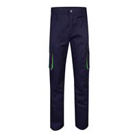 Pantalón de sarga multibolsillos bicolor (200g/m²), en algodón (35%) y poliéster (65%) Vl Hypnos