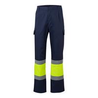 Two-colour twill trousers (190g/m²), made of cotton (20%) and polyester (80%) Vl Artemis