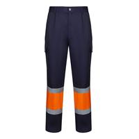Two-colour twill trousers (190g/m²), made of cotton (20%) and polyester (80%) Vl Artemis