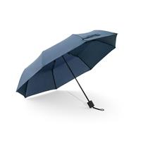 Paraguas de 21" de poliéster reciclado (100 % rPET) pongee 190T, plegable en 3 secciones Aiden