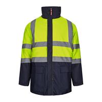 Parka 4 en 1 bicolor (180g/m²), en poliéster (100%) con revestimiento de PU Vl Juno "Vl juno large" LARGE