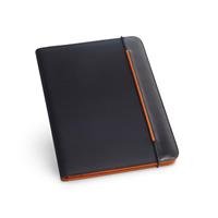 Portafolios A4 en PU y 800D con bloc de páginas rayadas Fitzgerald