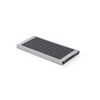 Power bank 8'000 mAh con panel solar en aluminio 100% reciclado Clerk
