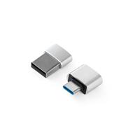 Set de 2 adaptadores USB-A / USB-C de aluminio MINSKY