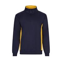 Sudadera de rizo bicolor (260g/m²), en poliéster (65%) y algodón (35%) Vl Svarog