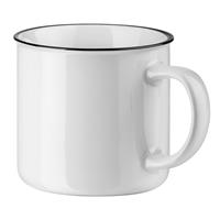 Taza de cerámica de 340 ​​ml Vernon White