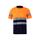 Camiseta de piqué bicolor (150g/m²), en algodón (55%) y poliéster (45%) Vl Bastet