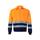 Chaqueta de sarga bicolor (210g/m²) en poliéster (80%) y algodón (20%) Vl Neptune