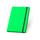 Cuaderno A5 en PU fluorescente con páginas rayadas Watters