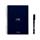 El set incluye un "Diario permanente", un kit de limpieza, un marcador y un portamarcadores Starter Kit "Starter kit infinite planner a5" INFINITE PLANNER A5