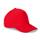Gorra 100% algodón (260 g/m²) con 5 paneles Ashton