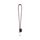 Set Lanyard TUBE Long (Ø 7 mm) con mosquetón en forma de D de 55 mm y cierre de seguridad de Ø 7 mm