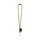 Set Lanyard TUBE Long (Ø 7 mm) con mosquetón en forma de D de 55 mm y cierre de seguridad de Ø 7 mm