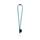 Set Lanyard TUBE Long (Ø 7 mm) con mosquetón en forma de D de 55 mm y cierre de seguridad de Ø 7 mm