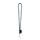 Set Lanyard TUBE Long (Ø 7 mm) con mosquetón en forma de D de 55 mm y cierre de seguridad de Ø 7 mm