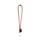Set Lanyard TUBE Long (Ø 7 mm) con mosquetón en forma de D de 55 mm y cierre de seguridad de Ø 7 mm