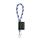 Set Lanyard TUBE Short (Ø 7 mm) con mosquetón de 9 mm
