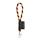 Set Lanyard TUBE Short (Ø 7 mm) con mosquetón de 9 mm