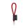Set Lanyard TUBE Short (Ø 7 mm) con mosquetón de 9 mm