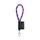 Set Lanyard TUBE Short (Ø 7 mm) con mosquetón de 9 mm