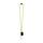 Set Lanyard NAUTIC Long (Ø 7 mm) con Mosquetón en D de 55 mm y Cierre de Seguridad de Ø 7 mm