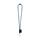 Set Lanyard NAUTIC Long (Ø 7 mm) con Mosquetón en D de 55 mm y Cierre de Seguridad de Ø 7 mm