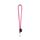 Lanyard TUBE Long (Ø 7 mm) con mosquetón en forma de D de 55 mm y cierre de seguridad de Ø 7 mm Set