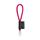 Lanyard TUBE Short (Ø 7 mm) con mosquetón de 9 mm Set