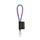 Lanyard TUBE Short (Ø 7 mm) con mosquetón de 9 mm Set