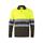 Polo bicolor ojo de pájaro (160g/m²) con manga larga, en poliéster (100%) Vl Vulcan