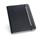 Portafolios A4 en PU y 800D con bloc de páginas rayadas Fitzgerald