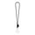 Set Cordón NAUTIC Largo (Ø 7 mm) con mosquetón de gatillo de 9 mm, cierre de seguridad de Ø 7 mm y porta credencial/tarjeta rígido de 91 x 68 mm Bridport