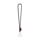 Set Lanyard TUBE Long (Ø 7 mm) con mosquetón de gatillo de 9 mm, cierre de seguridad de Ø 7 mm y porta credencial/tarjeta rígido de 91 x 68 mm Watford