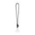 Set Lanyard TUBE Long (Ø 7 mm) con mosquetón de gatillo de 9 mm, cierre de seguridad de Ø 7 mm y porta credencial/tarjeta rígido de 91 x 68 mm Watford