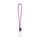 Set Lanyard TUBE Long (Ø 7 mm) con mosquetón de gatillo de 9 mm, cierre de seguridad de Ø 7 mm y porta credencial/tarjeta rígido de 91 x 68 mm Watford