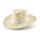 Sombrero de paja natural con cinta de poliéster Edward Poli